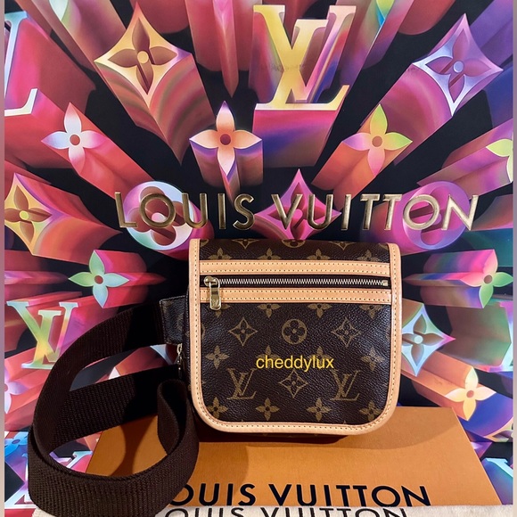 🛑SOLD🛑🆒😎🆒Authentic Louis Vuitton Bosphore Fanny Pack/Bumbag Monogram - Picture 3 of 17
